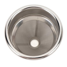 58mm High Extraction Filter Basket, Cone Shaped Precise Extraction Micro Sieve Filter Basket 304 Stainless Steel for Home, Coffee Shop Commercial Use