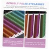 Baluue 4 Boxes Grafting False Eyelashes Natural False Lash Volume