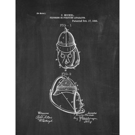 Filtering Or Purifying Apparatus Patent Print Chalkboard (8.5" x 11") M14248