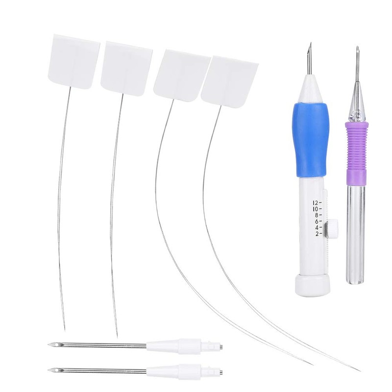 Magic Embroidery Pen Kit, Knitting Stitching Tool Punch Needle Set