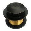 LASCO 03-4809OB Brass Bathtub Drain Strainer with Tip Toe Style
