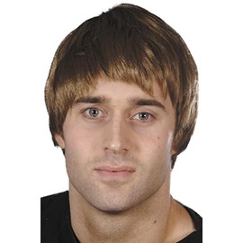 Smiffys Guy Wig - Brown(Size: One size)