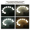 LED Makeup Mirror Lights Dimmable Bulb Warm/Cold Tones Dressing Mirror