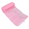 Cosmetic Bag Professional Makeup Brush Rolling Case Pink Cosmetics Make