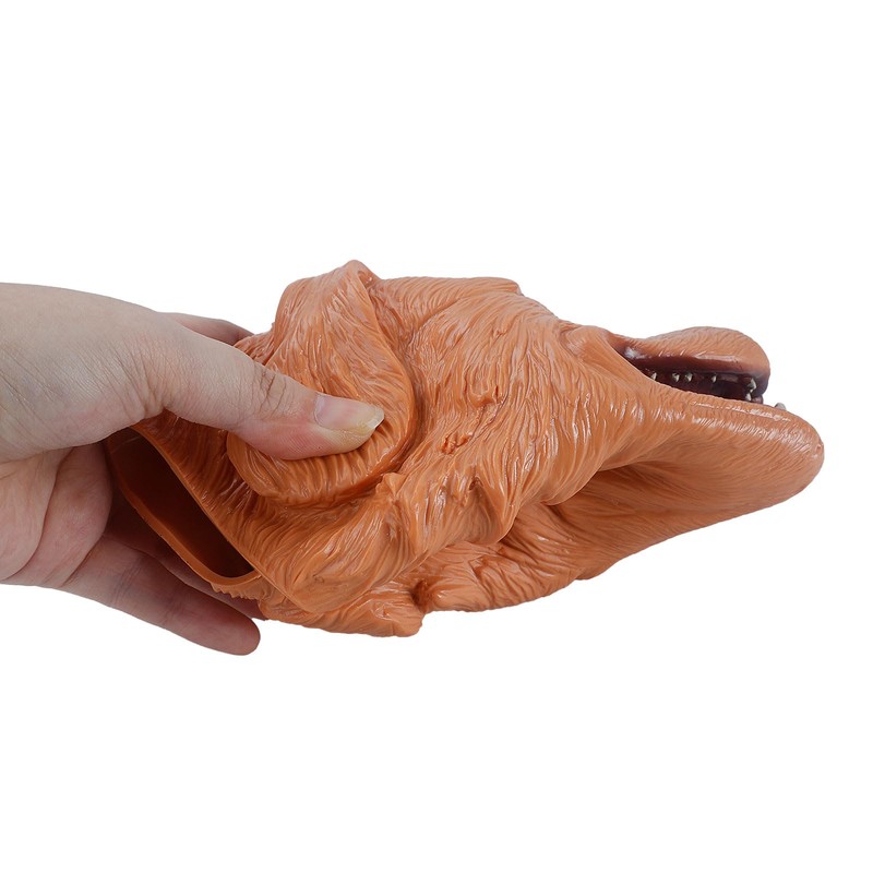 Andux Animal Hand Puppet Realistic Soft Rubber Interactive Role Play