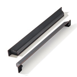 ZAUYX 2 Pack 7 Inch Center to Center Oil Rubbed Bronze Cabinet Cup Pulls Drawer Pulls Kitchen Hardware Channing Cup Pulls Drawer Handles Knobs 7 inch Hole Center