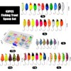 mizikuu 43 Pieces Fishing Trout Spoon, 2 g 2.5 g