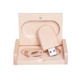 Yaxiny Maple Wood 2.0 USB Flash Drive USB Disk Memory Stick with Wooden Box (2.0/2GB, 2.0)
