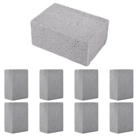 8 Pcs Hand-Held Pool Pumice Stones, Pumice Stone for Pool Tile Cleaning, Tiles, Block Swimming Grout & Concrete,Pools & Spa Tile Cleaning Swimming Stone for Pools Block(Grey)