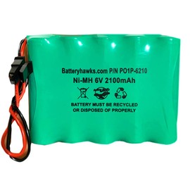 600-XTI-BAT Battery 6v 2100mAh Ni-MH XTi-5 Simon 6VDC UTC Interlogix Alarm Panel