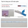 Tesfish 24 V LED Strip Light, 5 mm Wide, Warm