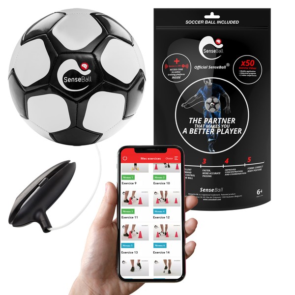 SenseBall Soccer Ball - Training Gear for Kids & Adults