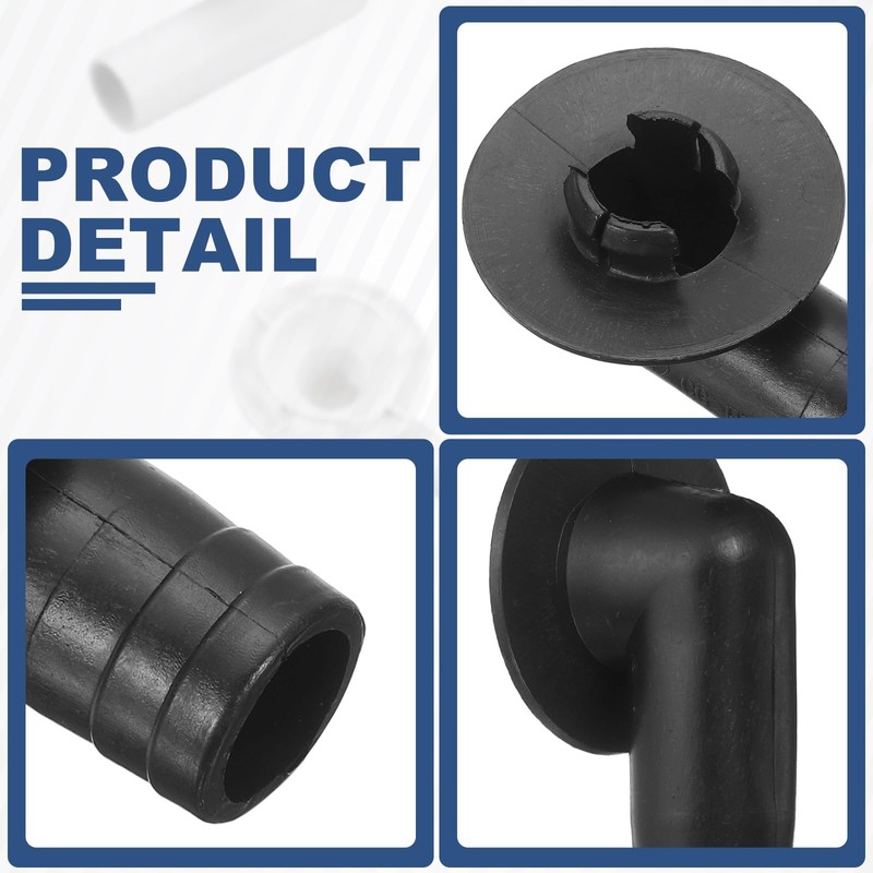 sourcing map 4Pcs Air Conditioner Drain Hose Connector Elbow Fitting