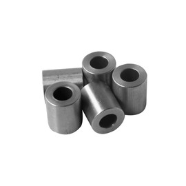 Mild Steel Spacer 3/4" OD x 3/8" ID x Choose Your Length, Round Spacer Unthreaded Standoff Bushing Plain Finish, Fits Screws Bolts 3/8" or M10 by Metal Spacers Online (7/8" Length, 25 Pack)