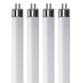 (Pack of 4) LED Direct Replacement F8T5/WW - T5 - 5 Watt - 12" - 500 Lumens - Super Long Life Light Bulbs - by KOR (Warm White (3000K))