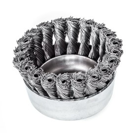 Lessman Steel Knot Cup Brush 65xm14x20x0.35