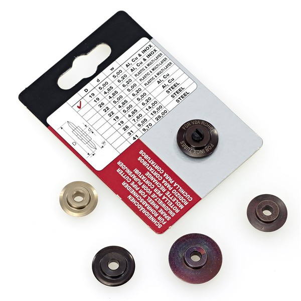 Nerrad Tools NT624818 NT4023/4028/4035/4067 Copper/INOX Spare Cutting Wheel, Black
