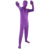 Screen Bodysuit Polyvinyl Chloride Fiber Purple Invisible Photography Chromakey Suit