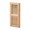 Homewell 4 Pcs Pack White Oak Wood Floor Register, Drop