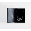 Sofia Milani - Women's Necklace 925 Silver Elephant Pendant, Sterling