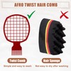 VOCOSTE Twist Comb, Hair Pick Combs, Afro Curl Comb Twist
