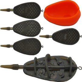 Paradox Fishing Method Feeder Set of 4 30g/40g/50g/60g + Mould