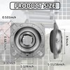 FD209RK 1-1/4" Square Bore Disc Harrow Flange Bearing Unit for