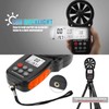 Anemometer Handheld, Anemometers Wind Speed Meter Measures Wind Velocity, Temperature(℃/℉)