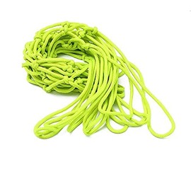 Mydio Basketball Net Glow in The Dark Outdoor Nylon Glowing Basketball Hoop Rim Net All Weather Thick Replacement Standard Size Net Rim Hoop Heavy Duty