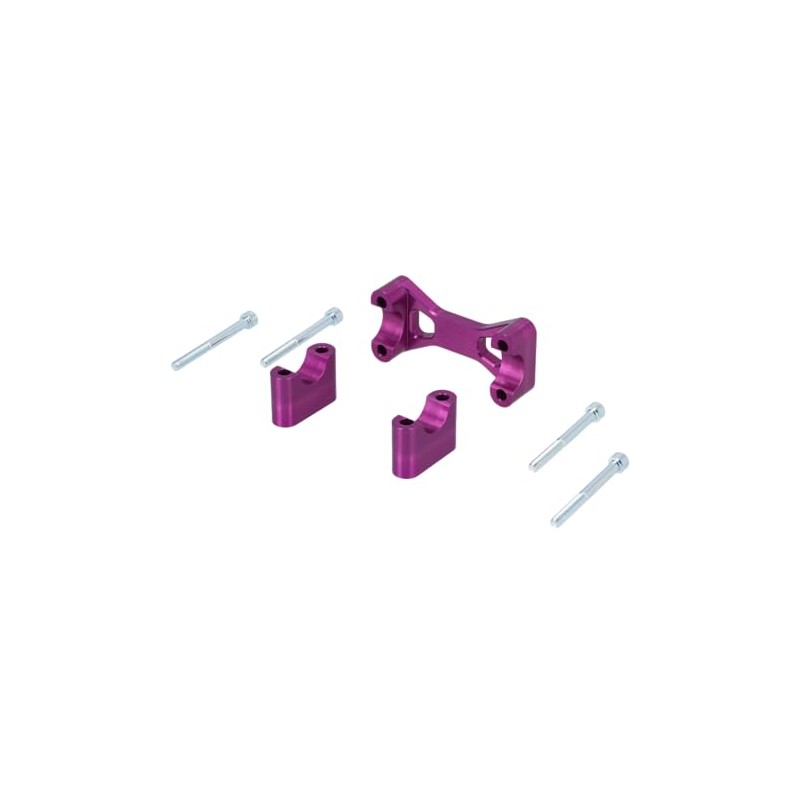AKF Tuning Handlebar Mount Anodised Purple for Simson S50 S51