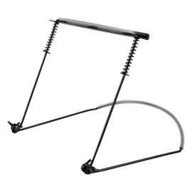 EASTROCK Professional Harmonica Holder - 24 Hole Neck Brace, Anti-Scratch, Adjustable, Hands-Free During Performance - Black
