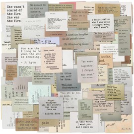 COMNICO 120pcs Non-repetitive Vintage Motivational Quote Stickers, Famous Words Inspirational Journal Stickers Retro Typewriter Style Scrapbook Supplies Kit for Planner Bullet Junk Journal Laptops