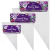DecoPac Disposable Pastry Bag, Piping Bags with Non-Slip Outer Surface,