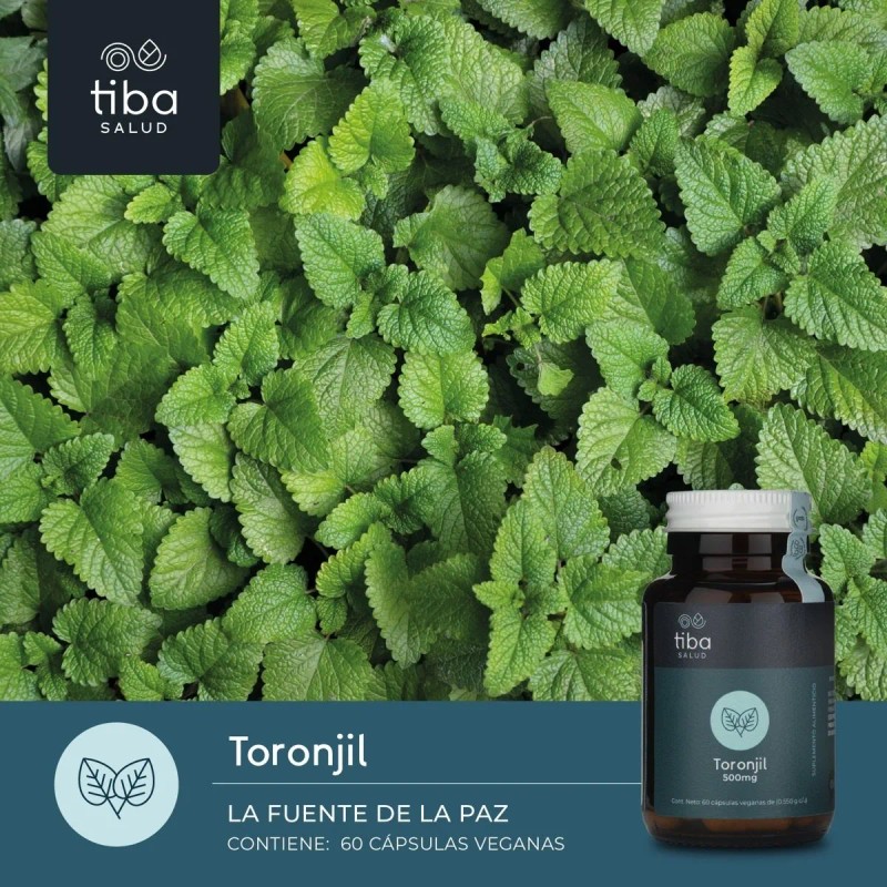 Triple Pack Control Estrés Toronjil 180 Cápsulas Tiba Salud Sabor