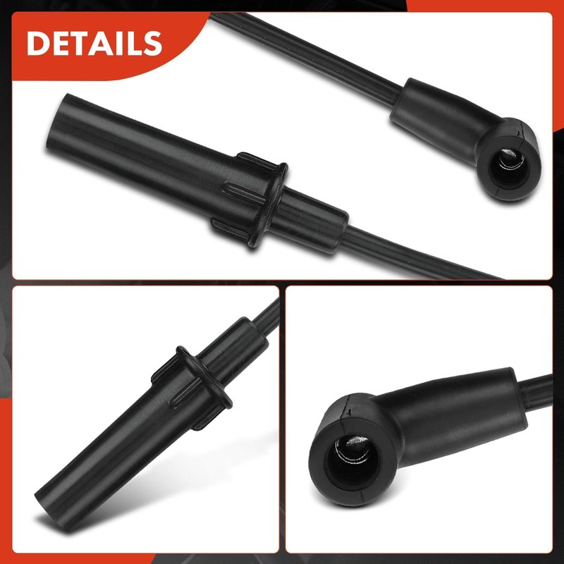 A-Premium Juego de cables de bujía compatible con Jeep Wrangler