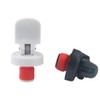 4Pcs Wine Stoppers,Plastic Wine Cork Plug Reusable Wine Bottle Airtight