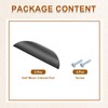 sourcing map 2 Pack Half Moon Cabinet Pull, 1.26" Hole