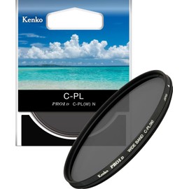 Kenko 262924 PL Filter, PRO1D C-PL(W) N 2.4 inches (62 mm), Circular PL for Increasing Contrast and Removing Reflections of 1% or less, Wide Band, Thin Frame Design, Made in Japan