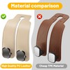 Amelity Purse Hook for Car, Hooks for Car Seat Headrest,