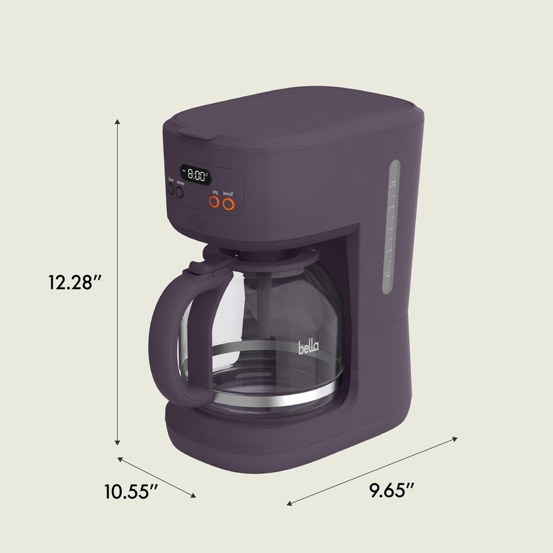 bella 12 cup Programmable Coffee Maker