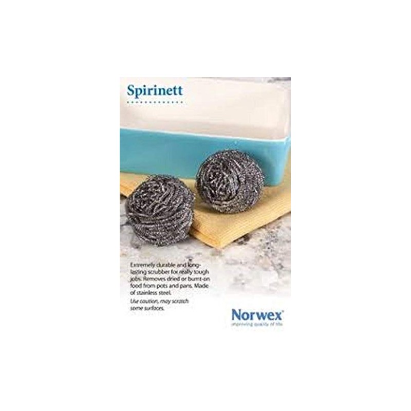 Norwex Spirinett Scrubbers, Pack of 2