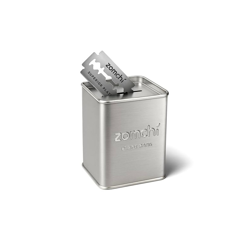ZOMCHI Razor Blade Bank for Used Double Edge Safety Razor