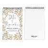 Inkdotpot Floral Perpetual Calendar, Important Dates to Remember- 6x9 Monthly