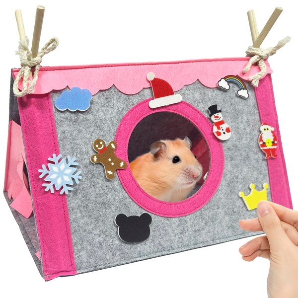 Small Animal Hideout Guinea Pig Hideout House Hamster Tent Habitat