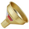 Safety 3 Wide Mouth Aluminum Funnel for Liquids and Grains