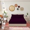 R&Z Plain Luxury Polycotton Fitted Sheet Single, Double, King, Super