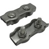 Wire Rope Clamp Duplex Stainless Steel V4A 316 8 mm