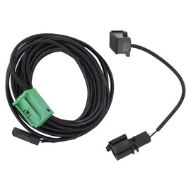 Voice Control Microphone Wiring Harness Bluetooth Microphone Cable Set for Passat B8 B7 Golf 7 6 Golf 5 4 T6 T5 Ti-guan Tour-an Polo Leon Ateca Ibiza Octa-via Ko-diaq Ka-roq Fabia Superb RNS510 RNS315