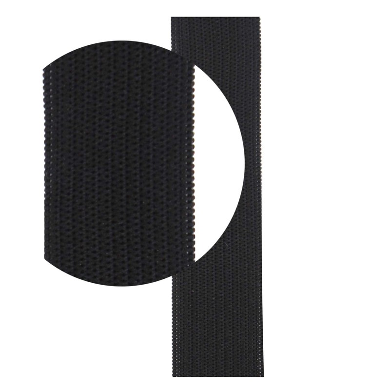 2 to 1 Stretch 3/4" Elastic Color Black (100 Yards)