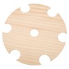 Wooden Wine Glass Drying Rack and Bottle Holder Wine Storage